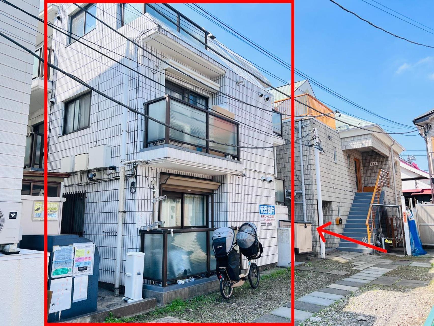 東京都Okubozyzアパートメント エクステリア 写真